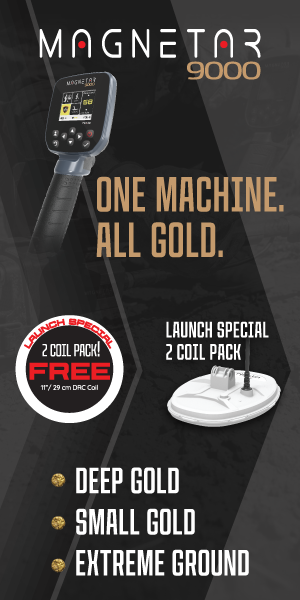 Magnetar 9000 Pulse Induction Gold Detector