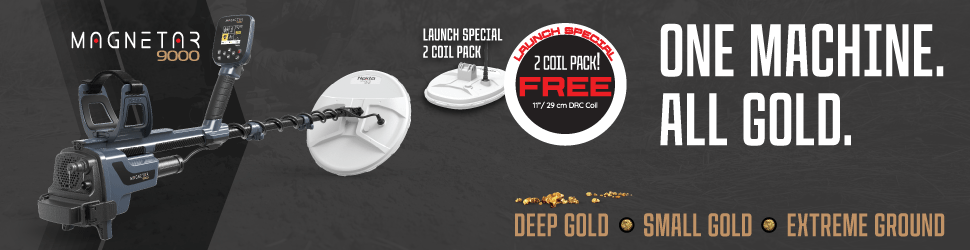 Magnetar 9000 Pulse Induction Gold Detector