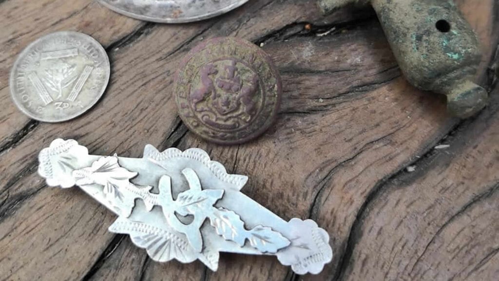 New finds was still in the ground