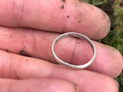 Silver ring love this Anfibio