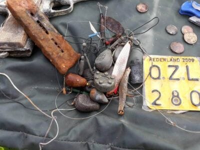 Even met Patrick Sievers in het water geweest