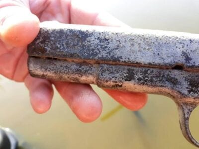 Even met Patrick Sievers in het water geweest