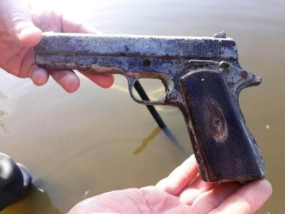 Even met Patrick Sievers in het water geweest