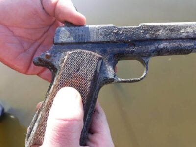 Even met Patrick Sievers in het water geweest