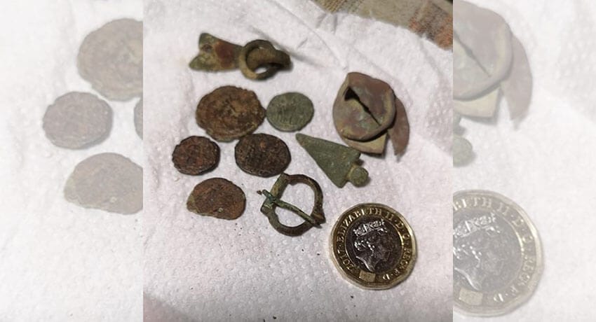 Nice Haul Of Roman Coins