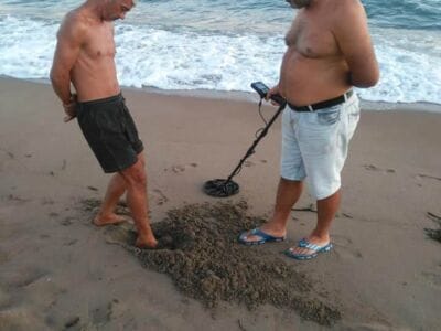 Antalya beach from Turkey