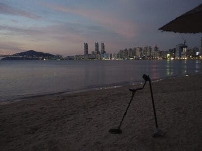 Early morning korean beach