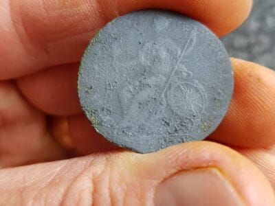 King George III half penny