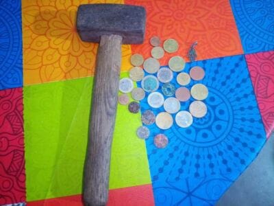 My little hunt on the beach