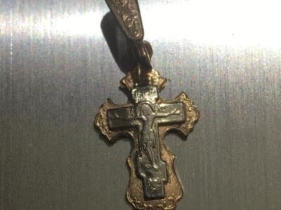 585 (14k) pendant + coins