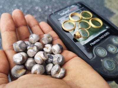 Found with the Nokta Simplex+