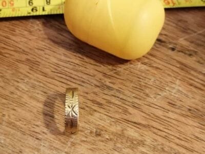 Got this today nice gold ring