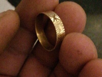 Got this today nice gold ring