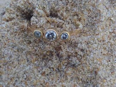 A few finds with the Simplex+ on the beach