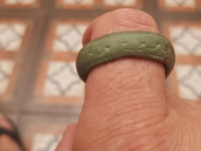Anillo de bronce de época Romana