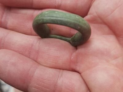 Anillo de bronce de época Romana