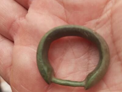 Anillo de bronce de época Romana