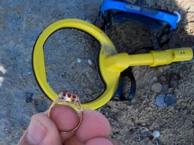 Red ruby stone gold ring