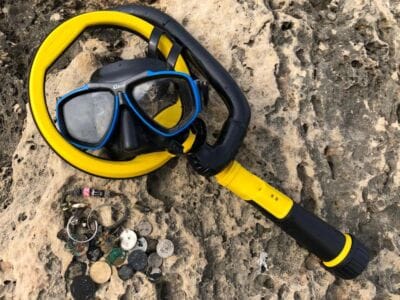 14K Gold Ring, Two Silver Earrings