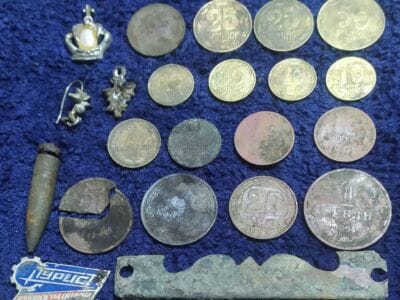 Found a dried-up lake and walked