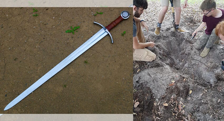 Knight’s Sword Found With Simplex