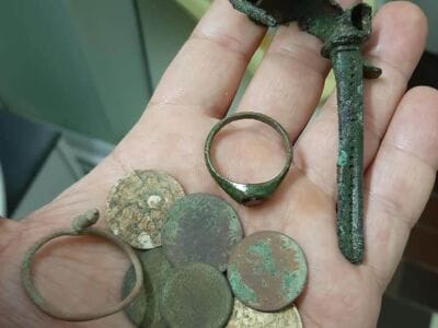 Yesterday's finds with the Simplex 3