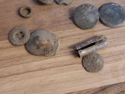 Gold and silver in the woods