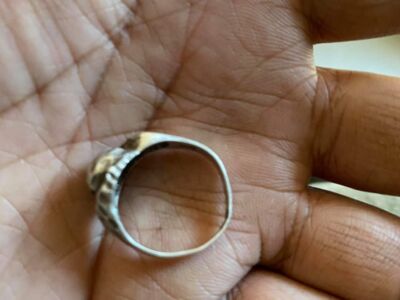 I found a 925 ring and a bunch of change