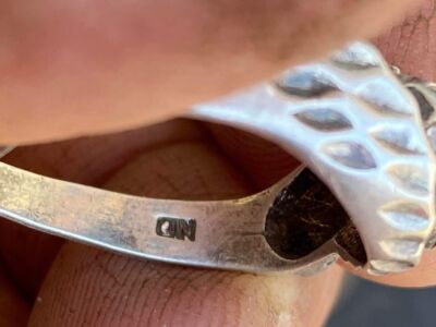 I found a 925 ring and a bunch of change