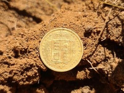 A Quick Scout With My Simplex - Gold Sovereign 1885