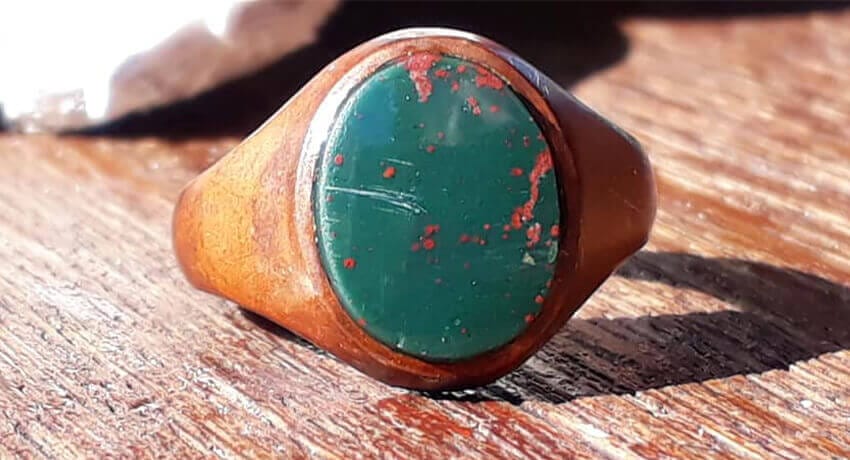 Blood-Stone Ring Using The PulseDive