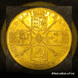 George I 1717 Guinea Fourth Head