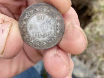 Found A 1899 Newfoundland 20 Cents - 1