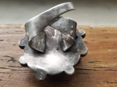 Farm Field Find Silver Compartment Ring - 2