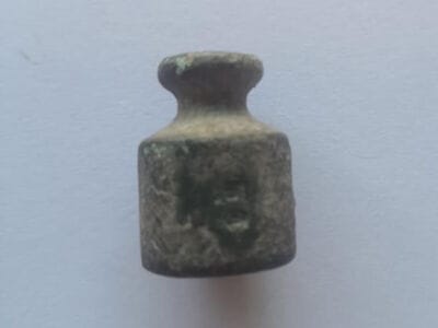 Silver, Buttons, Coins And Trading Weight - 3