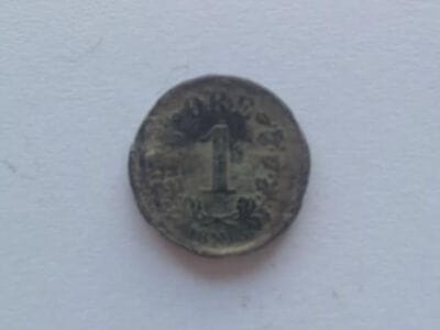 Silver, Buttons, Coins And Trading Weight - 5