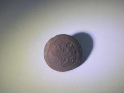 Silver, Buttons, Coins And Trading Weight - 7