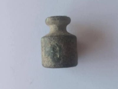 Silver, Buttons, Coins And Trading Weight - 8