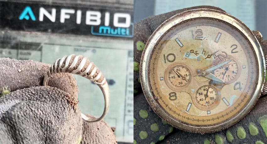 Silver Rings And Bershka Watch