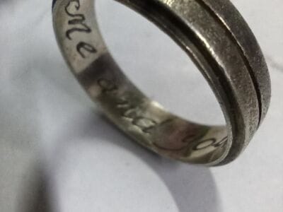 Beach Hunting With Kruzer Silver Ring - 3