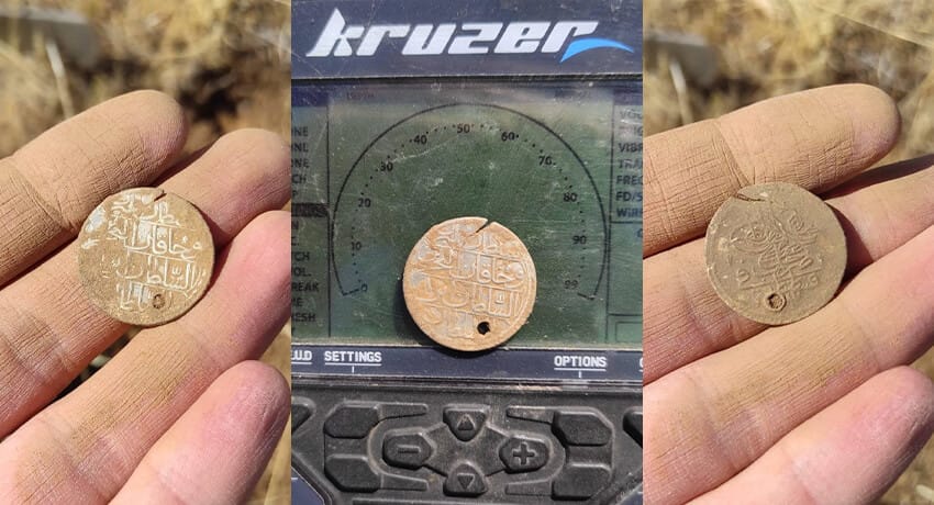 Found An Ottoman Silver Coin - Cover