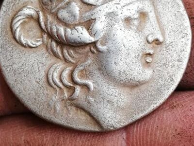 Silver Tetradrachm From Thassos - 1