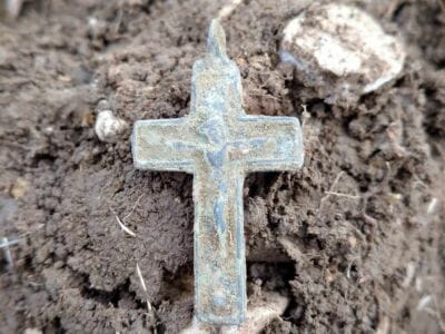 First Silver Coin With The Simplex - 1