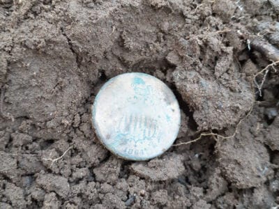 My First Two Cent Piece 1864 - 4