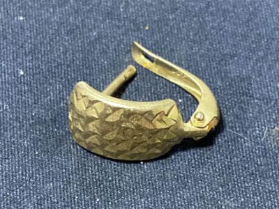 Gold Earring Found On The Beach - 3