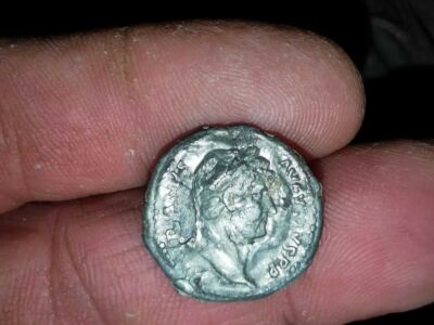 My First Silver Roman Emperor Hadrian - 1
