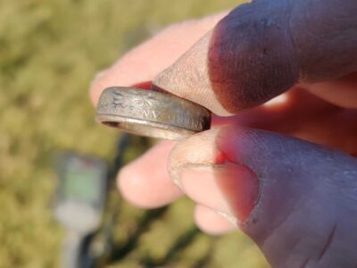 I Did Find A Ring Made Out Of A Quarter