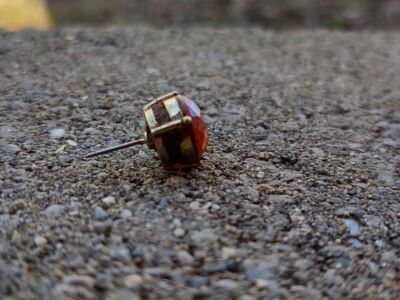Simplex Metal Detector Today's Park Finds - 1