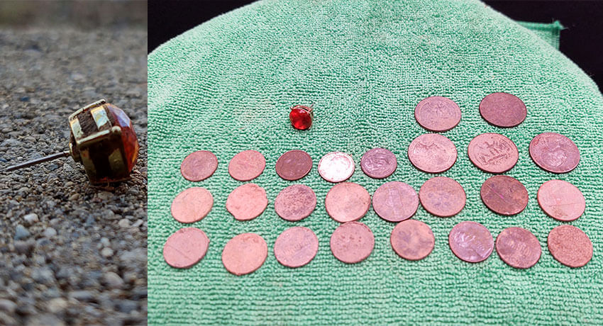 Simplex Metal Detector Today's Park Finds - Cover