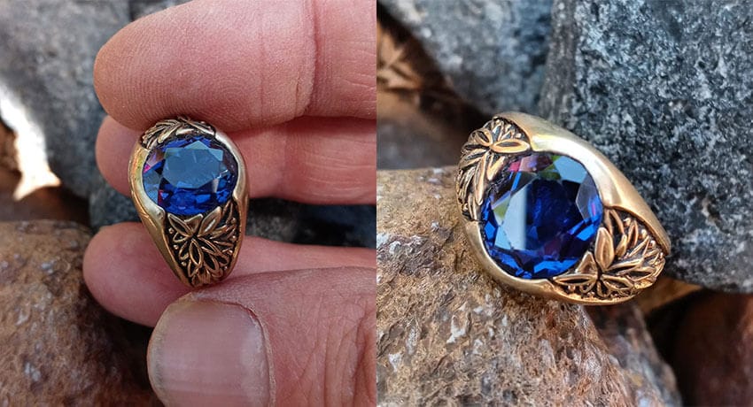 Found This Monster 10K Ring Today - Cover